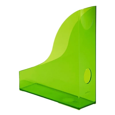 Irattartó papucs DURABLE Basic A/4 73 mm átlátszó világoszöld
