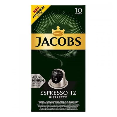 Kávékapszula JACOBS Nespresso Espresso Ristretto 52 g