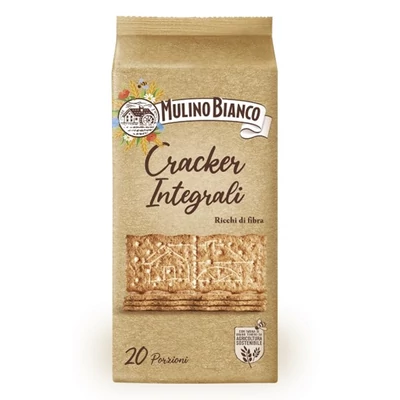 Kréker MULINO BIANCO teljes kiörlésű 500 g