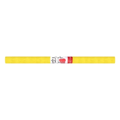 Krepp papír ICO Süni 50x200cm sárga