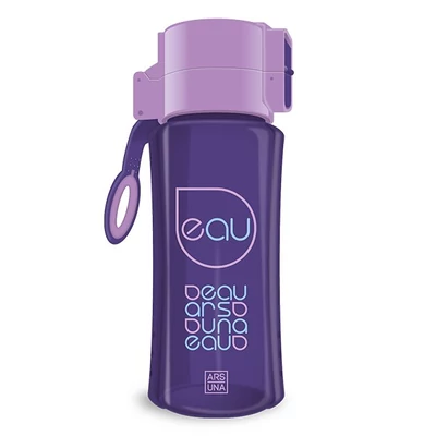Kulacs ARS UNA műanyag BPA-mentes 450 ml sötétlila-lila
