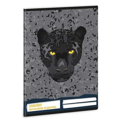 Leckefüzet ARS UNA A/5 32 lapos Black Panthers