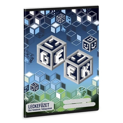 Leckefüzet ARS UNA A/5 32 lapos Geek 5539
