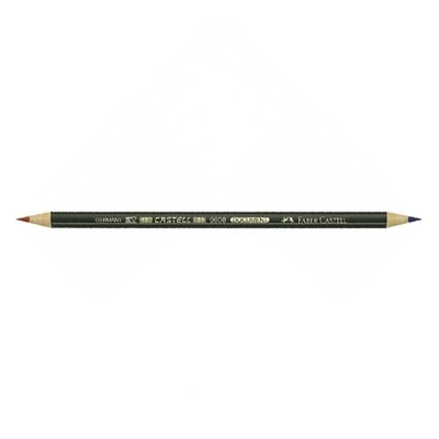 Postairón FABER-CASTELL hengeres vékony piros-kék