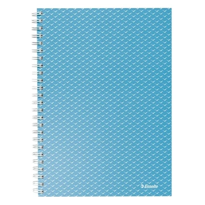 Spirálfüzet kockás ESSELTE A/5 80 lapos Colour Breeze kék