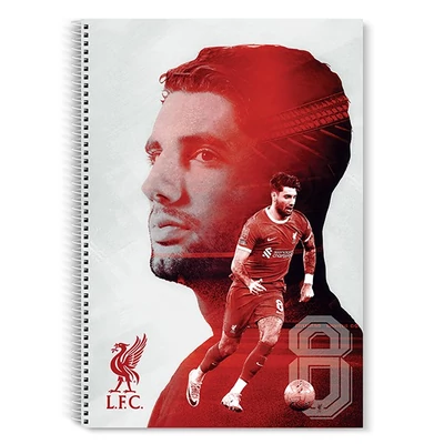 Spirálfüzet vonalas LIVERPOOL A/4 70 lapos