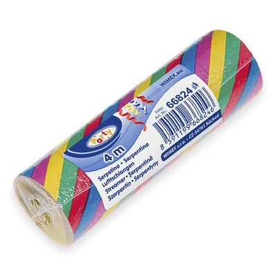 Szerpentin JUNIOR színes 4m