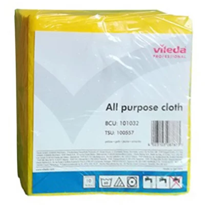 Törlőkendő univerzális VILEDA 38X40 cm sárga Törlőkendő univerzális VILEDA 38X40 cm sárga