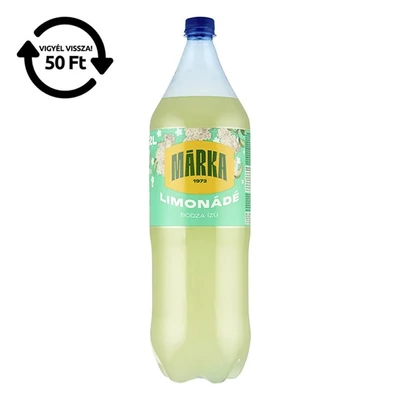 Üdítőital szénsavas MÁRKA Limonádé bodza-lime 2L DRS