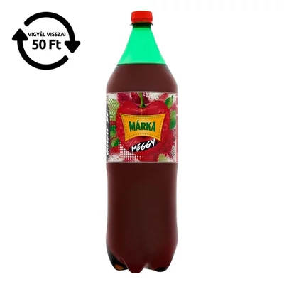 Üdítőital szénsavas MÁRKA meggy 2L DRS