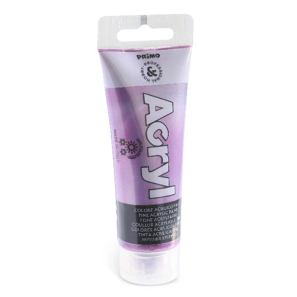 Akrilfesték PRIMO 75 ml metál lila