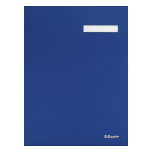 Aláírandókönyv ESSELTE A/4 karton 20 részes kék