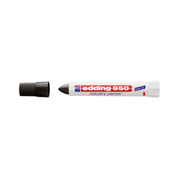 Alkoholos marker EDDING 950 fekete 10mm