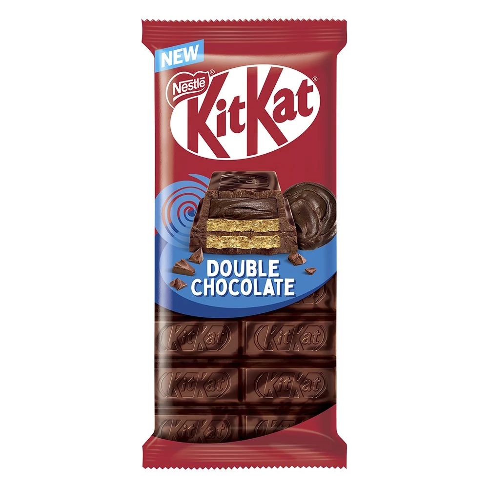 Csokoládé KITKAT duplacsokis 99 g