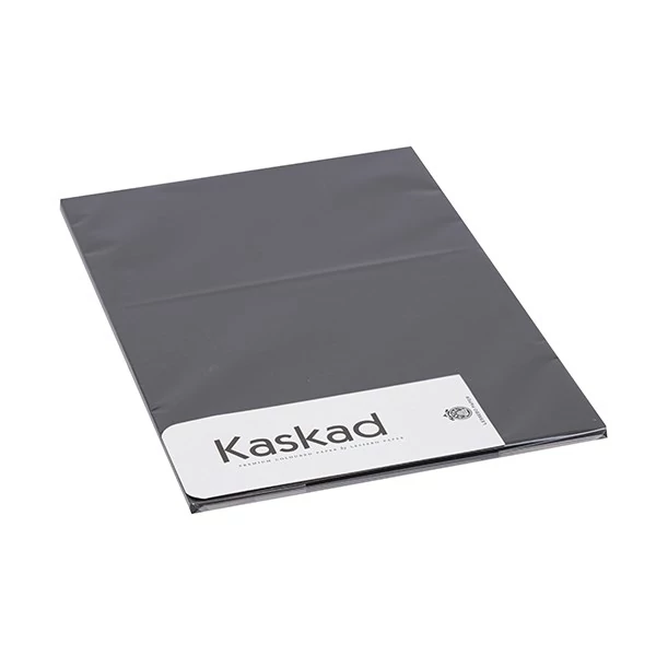 Dekorációs karton KASKAD A/4 2 oldalas 225 g fekete 99 20 íves