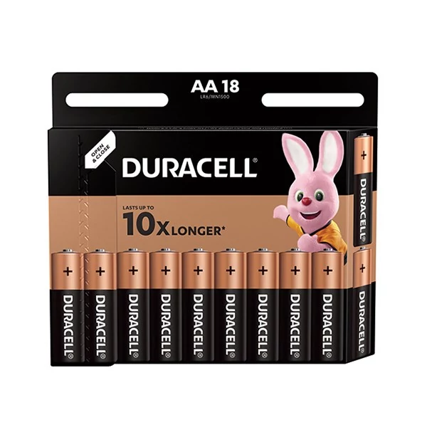 Elem ceruza DURACELL 18 darabos display Basic MX1500AA