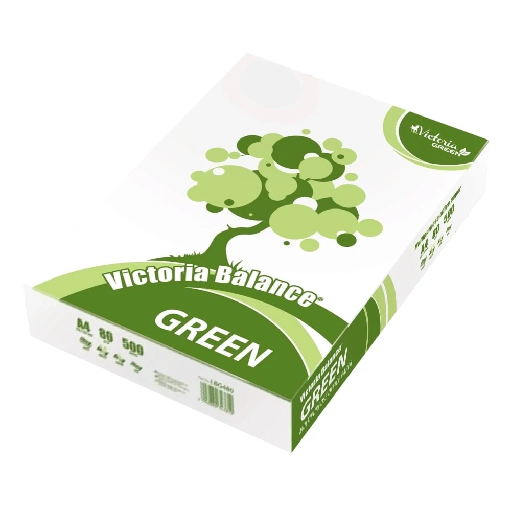 Fénymásolópapír VICTORIA Balance Green A/4 80 g 500 ív/csomag