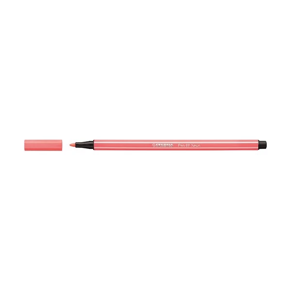 Filctoll STABILO Pen 68 neon piros
