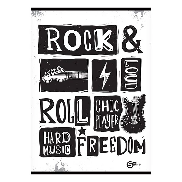 Füzet vonalas STREET A/4 52 lapos S-Line2