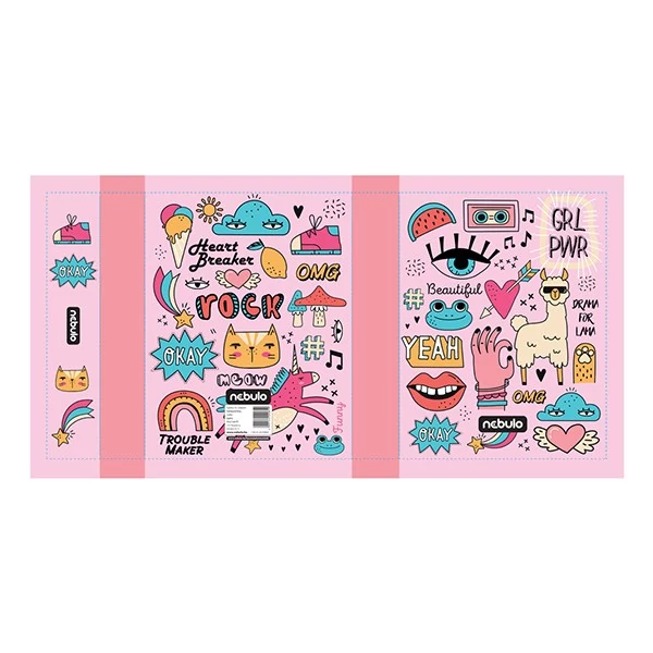 Füzetbox NEBULO A/5 Girl Power