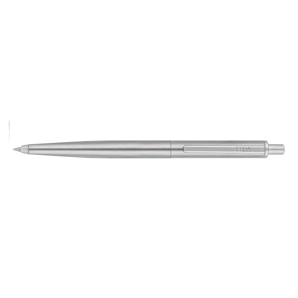 Golyóstoll ZEBRA 901 nyomógombos 0,24 mm ezüst