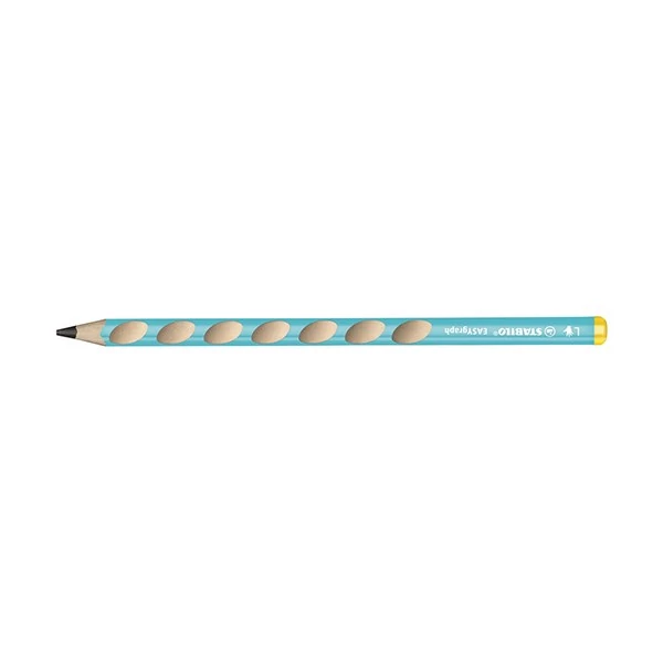 Grafitceruza STABILO Easygraph HB háromszögletű balkezes kék