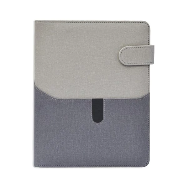 Gyűrűs kalendárium SATURNUS M229 sárga lapos szürke-szürke műbőr 2026.