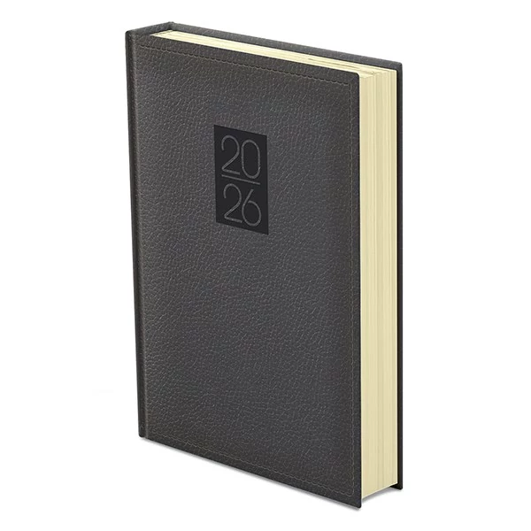 Határidőnapló TOPTIMER Classic C020 B/5 napi sárga lapos fekete 2026.