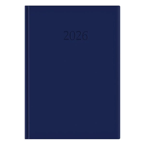 Határidőnapló TOPTIMER Wide W024 A/4 napi fehér lapos kék 2026.