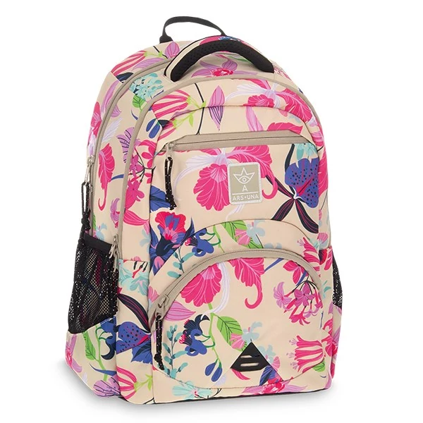 Hátizsák ARS UNA ergonomikus 27L Beach Flowers