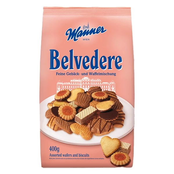 Keksz MANNER Belvedere mix 400 g