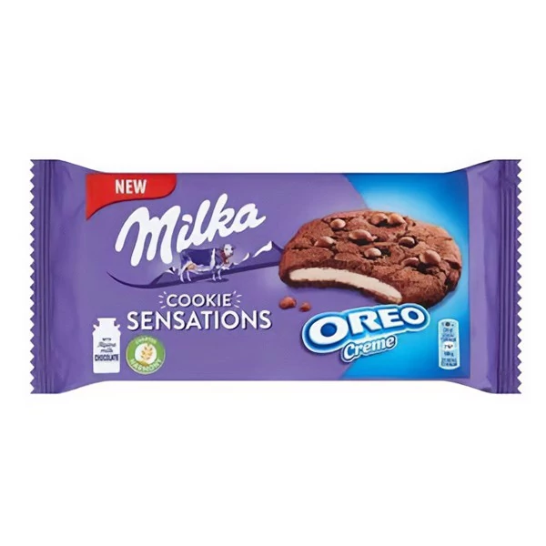 Keksz MILKA Cookie Sensation Oreo Creme 156 g