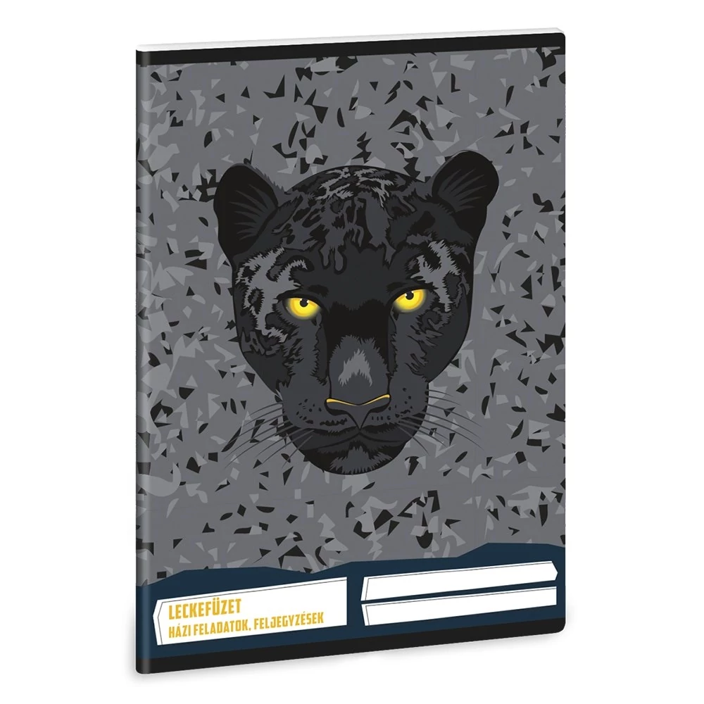 Leckefüzet ARS UNA A/5 32 lapos Black Panthers