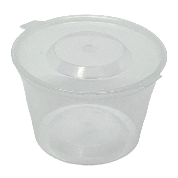 Műanyag egybefedeles szószos doboz PP 100ml 50 darabos