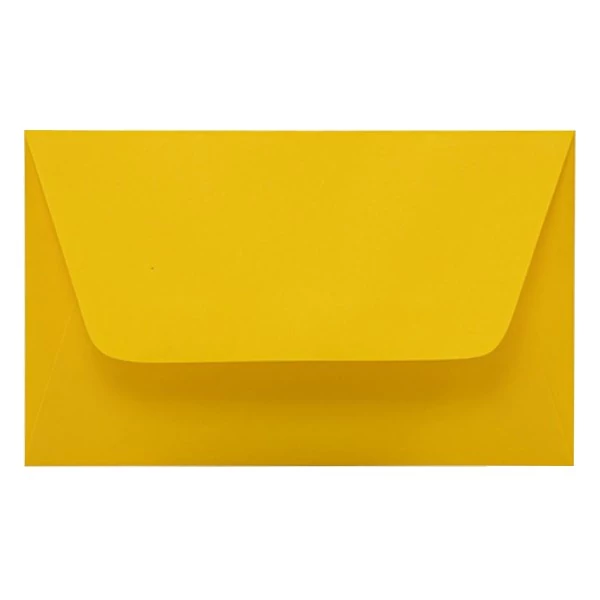 Névjegyboríték színes KASKAD enyvezett 70x105mm 56 repce sárga 50 darabos