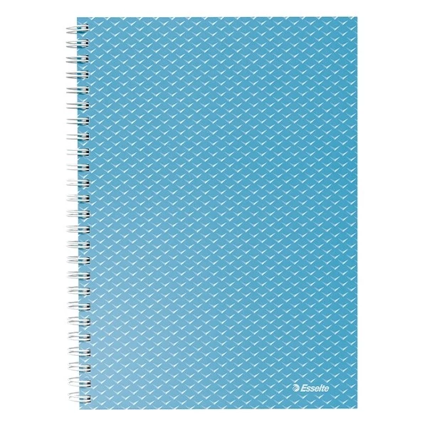 Spirálfüzet kockás ESSELTE A/5 80 lapos Colour Breeze kék