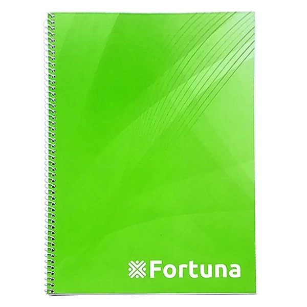 Spirálfüzet sima FORTUNA A/4 70 lapos