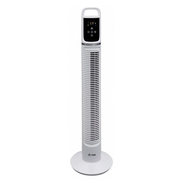 Toronyventilátor DYRAS TF-16WIFI 16W wifis távirányítóval fehér