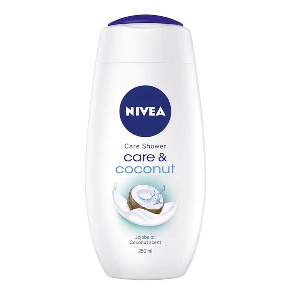 Tusfürdő NIVEA care & coconut cream 250 ml